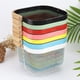 thumbnail image 1 of Iron Fruit Basket Mesh Home Kitchen Organizer Wooden Handle Stackable Counter Cabinet Vegetable Snack Storage Container BasketPinkChina He Qiyong unisex, 1 of 1