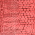 thumbnail image 1 of Ahgly Company Indoor Square Solid Red Modern Area Rugs, 8' Square, 1 of 4