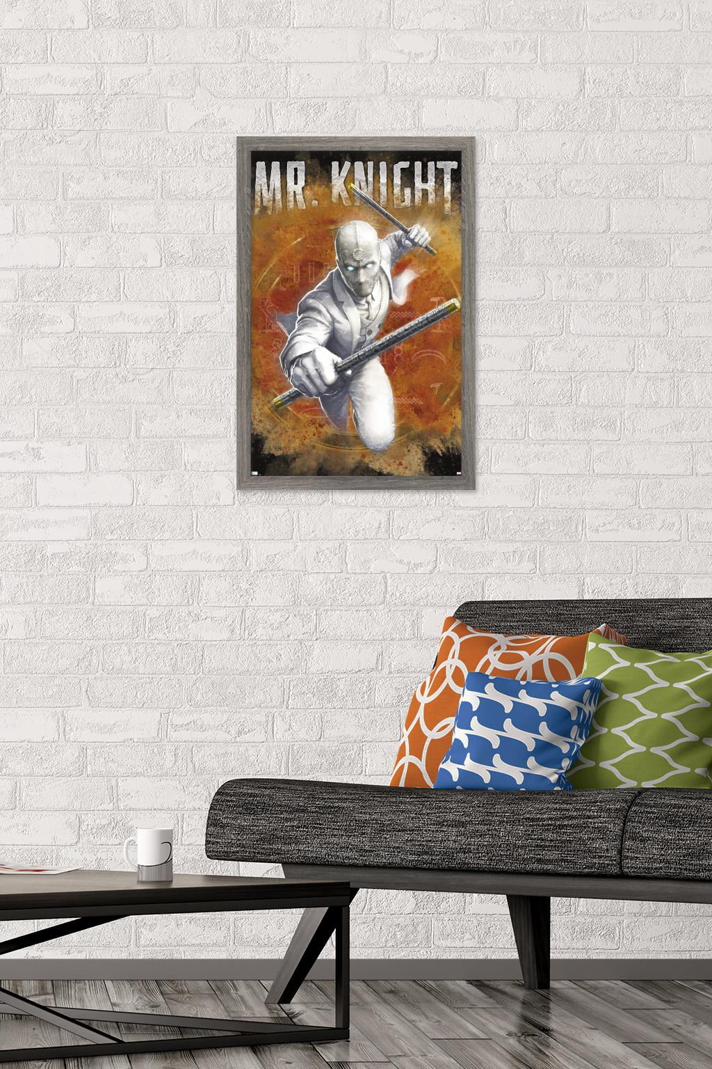 Marvel Moon Knight - Mr. Knight Wall Poster, 14.725" x 22.375" Framed