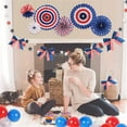 thumbnail image 2 of 6-Pack Independence Day Streamer Bows, 6 Inch Patriotic Ribbon Bows for 4th of July Party Decor, Wreath Accents and Gift Wrap,July 4th Decorations, 2 of 4