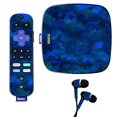thumbnail image 1 of Skin Decal Wrap Compatible With Roku Ultra Sticker Design Blue Ice, 1 of 6