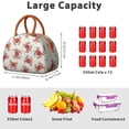 thumbnail image 4 of Reusable Crab Lnsulated Lunch Bag for Women & Men - Leakproof Water-Resistant Cooler Tote, Large Capacity for Work,Travel,Picnic,Beach & Office., 4 of 4