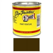 1/2 Pint 1 Shot MEDIUM BROWN Paint Lettering Enamel Pinstriping & Graphic Art