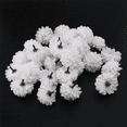 thumbnail image 4 of 120 Pcs Carnations Craft Artificial Flower Silk Spherical Heads Wedding Decor White, 4 of 9