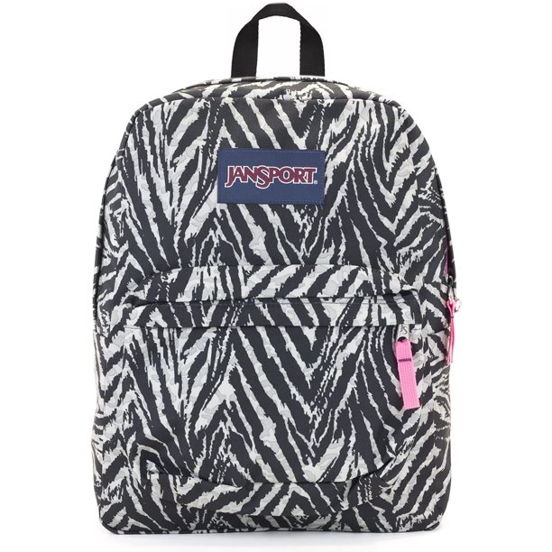 JanSport Superbreak Backpack (Grey Zebra)