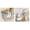 Spiral Vortex Neutral, variant on Stupell Industries Contemporary Shadowed Swoop Abstracts 2pc Canvas Art Set, 17 x 17 each, by Noah Bay