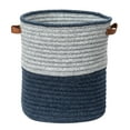 thumbnail image 3 of Colonial Mills Casa Mesa Basket - Navy 12"x12"x12", 3 of 3