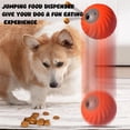 thumbnail image 4 of Interactive Dog Toys, Treat Dispensing Dog Puzzle Toy, Dog Treat Ball, Durable Motion Activated Moving Dog Toy for Puppy Small Medium Large Dogs, USB Rechargeable, 4 of 4