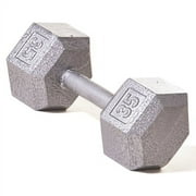 Champion Barbell®l Solid cast-iron Hex Dumbbell 3 -100lbs (SOLD INDIVIDUALLY)