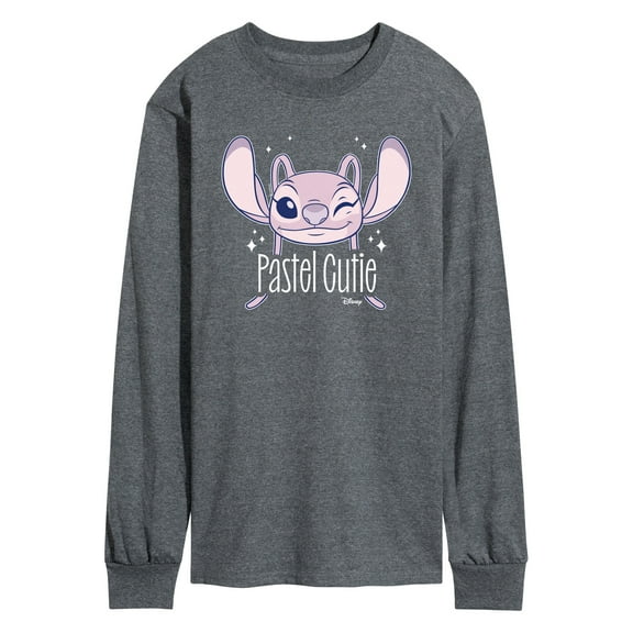 Disney - Lilo & Stitch - Angel's A Pastel Cutie - Men's Long Sleeve T-Shirt
