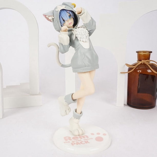 RE: Zero-Starting Life in Another World figura de Anime Emilia Rem Ram Puck Starting figuras de acción modelo de colección juguetes de muñecas, 20cm