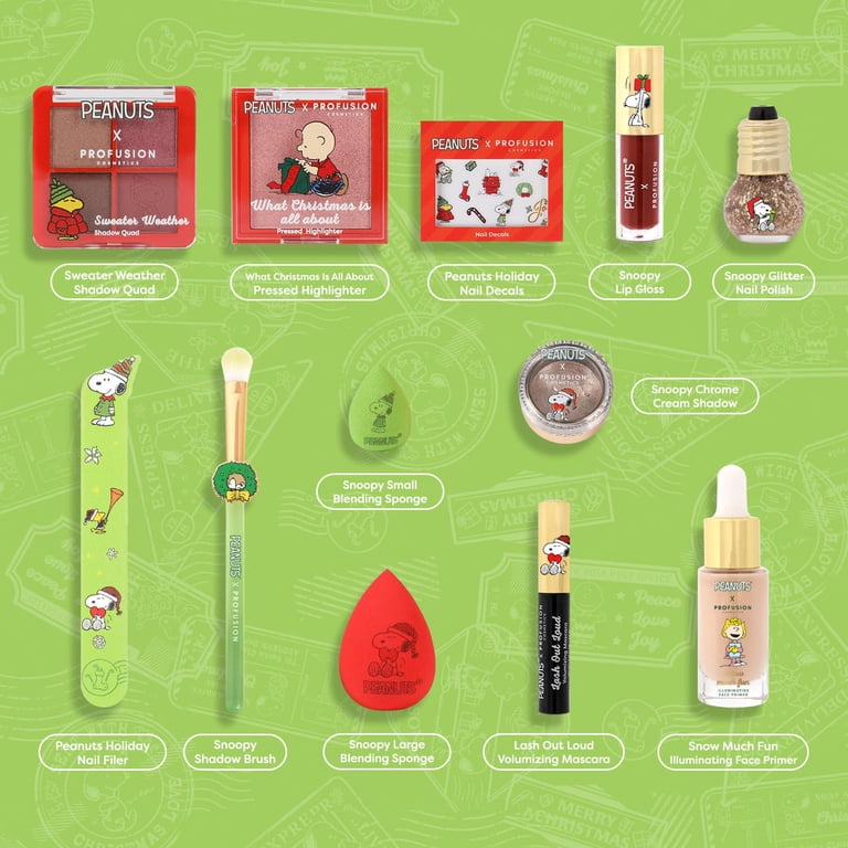 Profusion Cosmetics Peanuts Holiday All-in-One Makeup Kit