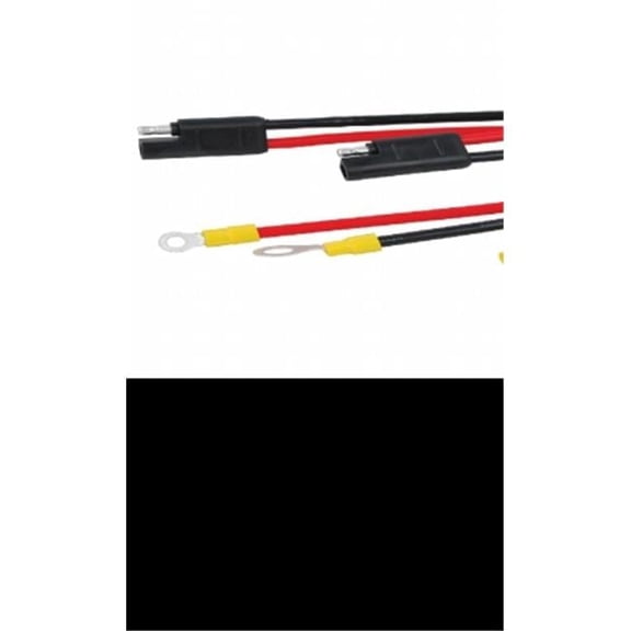 Attwood  Trolling Motor Quick Connectors - Black - 10-Gauge - Set of 2 - Heavy Duty