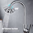 thumbnail image 4 of 360° Rotatable Tap Head Faucet Extender 3 Water Modes Splash-Proof Kitchen Tap Sprayer with Leak-proof, 4 of 8