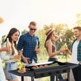 thumbnail image 3 of Vebreda 4-Burner 30" Griddle Propane Gas Grill, Black, 3 of 12