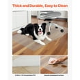thumbnail image 5 of KFFKFF Transparent Office Chair Mat, 30 x 48-inch Floor Protector for Hard Surfaces, Designed for Rolling Chairs, Non-Slip and Easy Maintenance, Smooth Movement Under Desk Mat for Home or Office Use, 5 of 9
