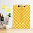 thumbnail image 6 of Plastic Clipboard Acrylic Hanging Clip Board with Gold Low Profile Office School Supplies 12.5x9 Grid Lines, 6 of 9