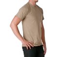 thumbnail image 3 of Fruit Of The Loom T-Shirt à Manches Courtes en Coton HD pour Hommes, TG, Kaki, 3 of 5