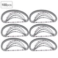 thumbnail image 4 of Sanding Belt,100 Pcs Fabric Cutting Abrasive Belt Abrasive Sanding Belt Streamlined Design, 4 of 9