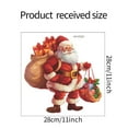thumbnail image 4 of Christmas Wall Decals Stickers Removable Santa Claus Wall Stickers DIY Christmas Window Clings Room Decor Winter Holiday Party Supplies, 4 of 5