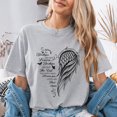 thumbnail image 4 of Jollimate Goodbyes Are Not Forever Memorial T-Shirt, Remembrance Graphic Tee, Women's Shirt, 4 of 6