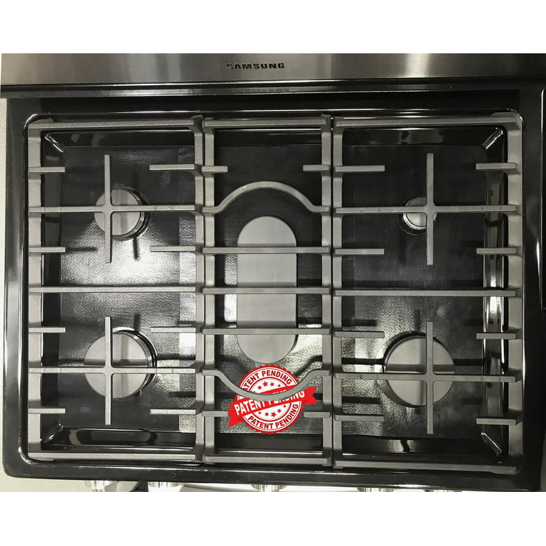 Stove Protector Liners Compatible with Frigidaire Stoves, Gas Ranges -  Customized - Easy Cleaning Liners for Frigidaire Compatible Model  FGGH3047VFB