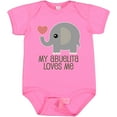 thumbnail image 3 of Inktastic My Abuelita Loves Me Grandchild Boys or Girls Baby Bodysuit, 3 of 5