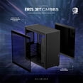 thumbnail image 4 of Gabinete Gamer Balam Rush ERIS JET GM985 ATX Media Torre Cristal templado USB-C Negro BR-935661, 4 of 5