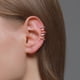 thumbnail image 3 of Pendientes para mujer, regalos para mujer, pieza de moda para mujer, pendientes de garra, joyería, pendientes para mujer, 3 of 4