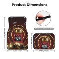 thumbnail image 3 of Salouo Casino King And Playing Cards for 4-Piece Floor Mats, Custom Fit Car Mats All-Weather Car Foot Mats Automotive Floor Mats for Cars, Trucks, SUVs, Vehicle Floor Liner, 3 of 7