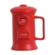 thumbnail image 3 of Taza de café con asa y tapa, 500 ml/17 oz, ideal para té, leche y zumo. Rojo, 3 of 9
