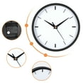 thumbnail image 3 of Stainless steel wall clock for bedroom living room black, 3 of 4