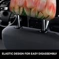 thumbnail image 3 of Uemuo Hello Spring Printed 2 PCS Car All-Inclusive Headrest Cover, Headrest Protector, Soft Elastic Breathable Seat Headrest Anti-Dirty Cover Headrest Cover Protector, 3 of 6