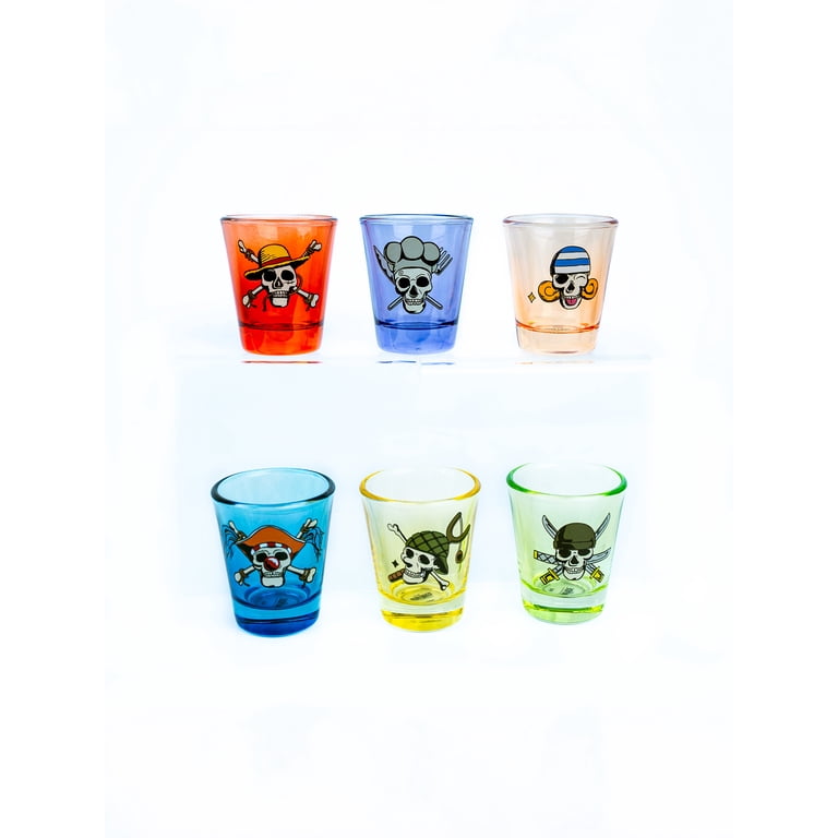 Netflix One Piece, Jolly Roger Mini Glass Shot Blind Box, 1 out of