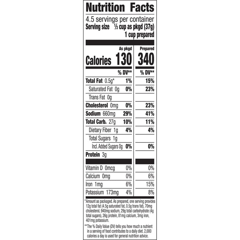 Hamburger Helper Pasta Beef with Rich Beef Flavor, 5.9 Ounces Box