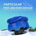 thumbnail image 6 of PlayVital Thumbs Pro Hurricane Thumbstick Extender for Xbox Core Controller, for Xbox Series X/S Controller, Joystick Caps for Xbox One Controller - 2 High Raise & 2 Mid Raise Concave - Blue, 6 of 6
