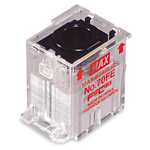NO70FE Staple Cartridge for EH-70F Flat-Clinch Electric Stapler, 5,000/Box