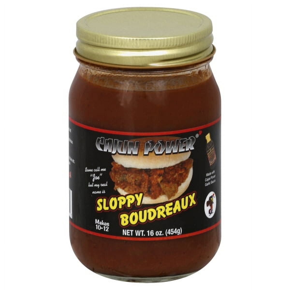 (3 pack) Cajun Power Sloppy Boudreaux Sauce, 16 oz