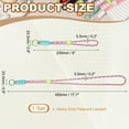 thumbnail image 2 of Lanyard de paracord de alta resistencia, collar ajustable para silbatos, correa trenzada para muñeca con anillo de resorte, 2 of 6