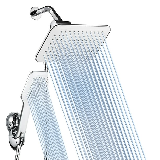 Shower Head, High Pressure Rainfall Shower Head/Handheld Combo with 60