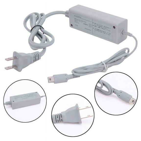 Charger for Wii U Gamepad AC Power Adapter Charger for Nintendo Wii U Gamepad Remote Controller