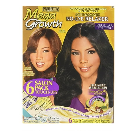 Profectiv Mega Growth Anti Damage No Lye Regular Strength Hair Relaxer, 6 Ea, 3