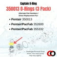 thumbnail image 3 of Captain O-Ring - 350013 Lid O-Ring - Compatible with Pentair IntelliFlo, WhisperFlo, Challenger and Pinnacle Pool and Spa Pumps 3 Pack, 3 of 9