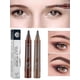 thumbnail image 3 of NEW 4-pronged Brow Pencil Pencil Waterproof Microblading Eye Brow Eyeliner Eyebrow Pen Pencil Brush Makeup Tools, 3 of 4