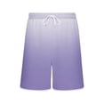 thumbnail image 5 of Hurxie Men's 4-Way Stretch Swim Trunks Quick Dry Board Shorts Beach Swimwear Bathing Suit Purple,M, 5 of 7