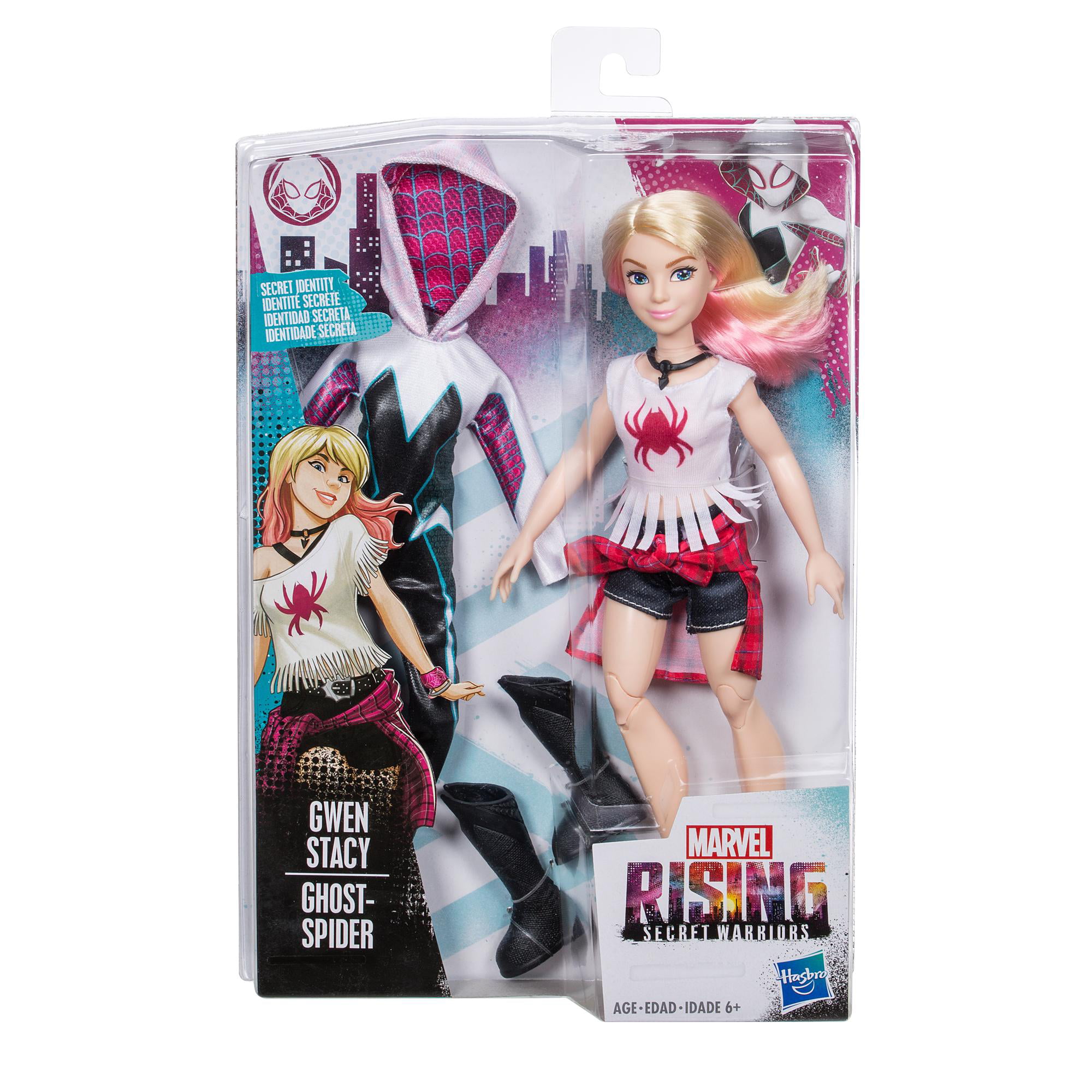 Marvel Rising Secret Warriors GHOST-SPIDER Hasbro Gwen Stacy NEW IN BOX 