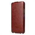 thumbnail image 6 of Allytech Flip Case Compatible with Samsung Galaxy S24, Slim Fit Lightweight Premium PU Leather Vertical Flip Shockproof Full Body Protection Luxury Cover Case - Brown, 6 of 7