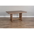 thumbnail image 2 of Sunny Designs Doe Valley 60" Farmhouse Mahogany Wood Table in Taupe Brown, 2 of 6
