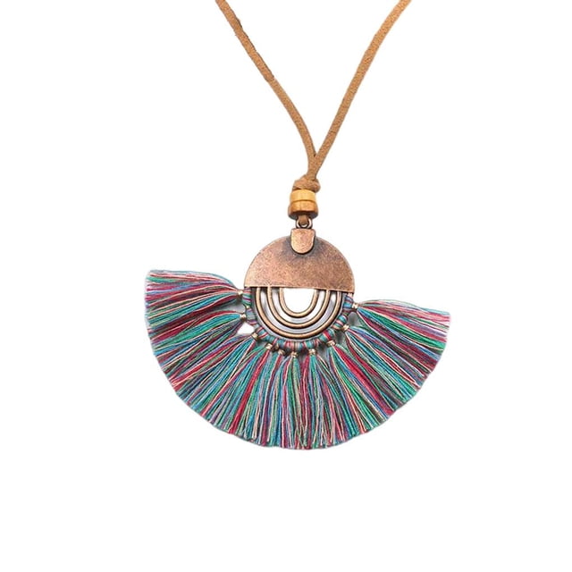 Minnieouse Collar de tela para mujer, colgante de moda, collares de decoración, adorno de joyería, regalos para fiesta de boda, trabajo diario Ropa, zapatos y accesorios Miscelánea Vistoso Minnieouse AP014599-13