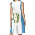 thumbnail image 2 of Flag Of Guatemala Spring Summer Dresses for Women Fashion T-shirt Dress Casual Sleeveless Loose Sundress with Pockets, 2 of 5